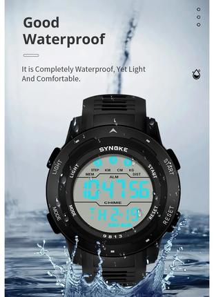 Synoke протиударний, водонепроникний годинник