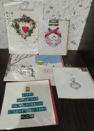 Открытки открытки открытия с конвертами рождественскиеine