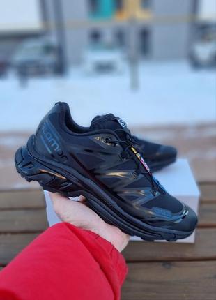 Кроссовки salomon xt-6 black