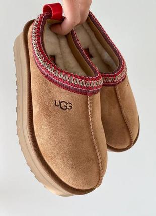 Ugg tasman slippers platform chestnut (premium)