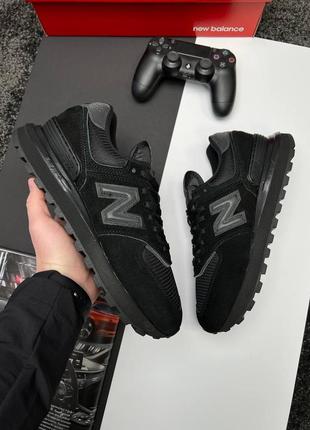 Мужские кроссовки new balance classic all black