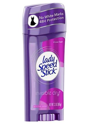 Lady speed stick дезодорант-антиперспирант invisible dry, show...