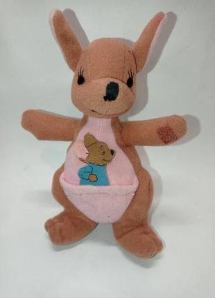Мягкая игрушка кенгуру кенга винни пух kanga mattel 1997
