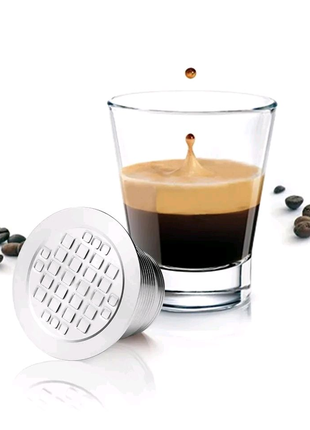 Многоразовые стальные капсулы iCafilas Nescafe Nespresso