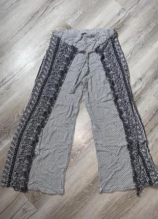 Оригінальні літні віскозні штани брюки на резинці primark , xxl