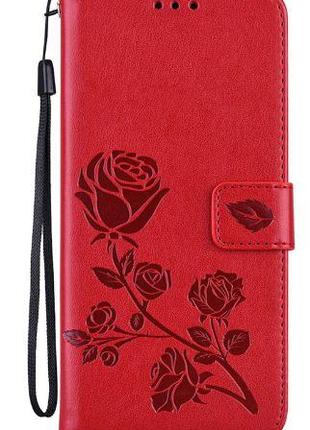 Чехол-книжка "Роза" для Xiaomi Redmi Note 9s Redmi Note 9 pro