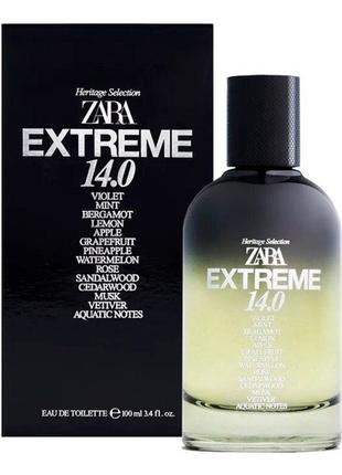 Мужская туалетная вода Extreme 14.0 Zara 100мл