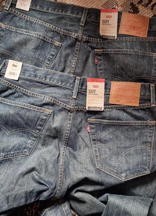 Брендовые фирменные стрейчевые джинсы levi's 501,оригинал,новы...