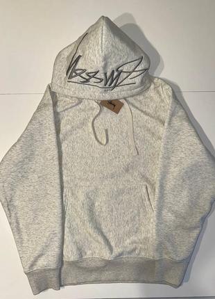 Худі stussy з вишитим лого