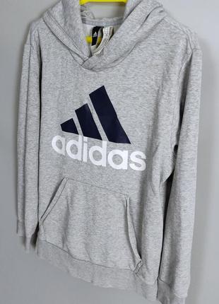 Толстовка adidas essentials linear pullover hoodie s98775