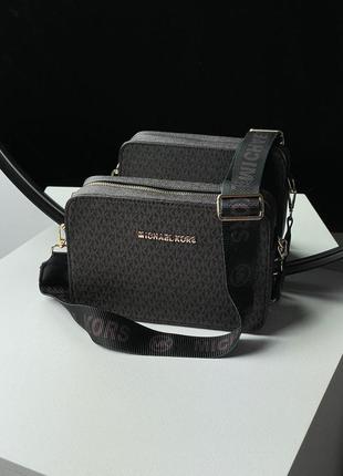 Женская сумка michael kors ginny crossbody bag brown