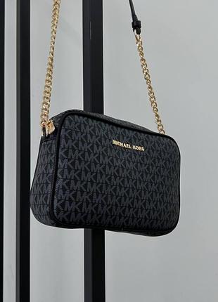 Женская сумка michael kors jet set dark blue