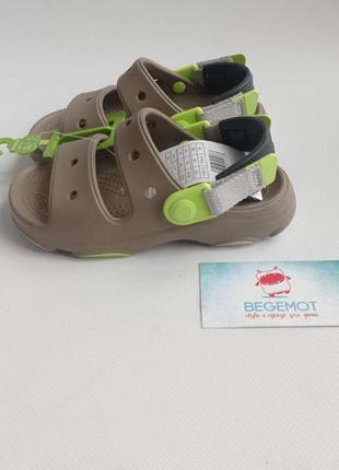 Сандалі дитячі хлопчику crocs classic all-terrain sandal 28 29...