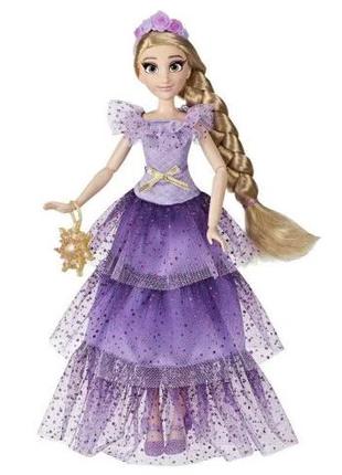 Disney Princess  Рапунцель кукла с настоящими ресницами Hasbro