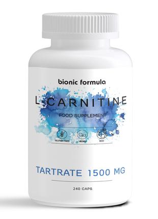 Л - карнитин аминокислота для спортсменов 1500 мг. bionic form...