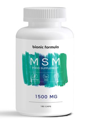 MSM (метилсульфонилметан) сера bionic formula