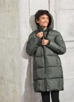 Теплая длинная куртка Esmara L 50-52 куртка зима/ осень