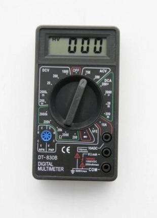 Цифровой мультиметр тестер Digital DT-830B, тестер для измерен...