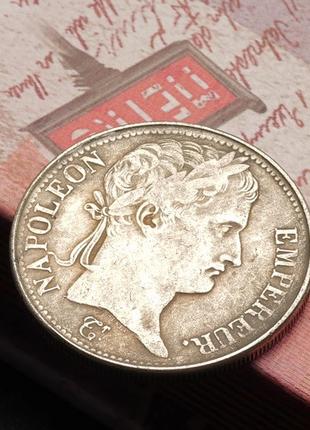 Сувенир Памятная серебряная монета 5 франков французского Напо...
