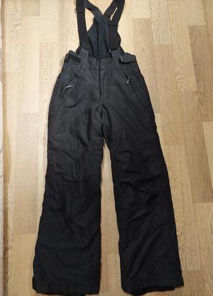 Полукомбинезон spex лыжный зимние теплые штаны на р 158-164