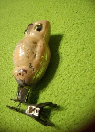 Рідкісна ялинкова іграшка сова