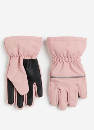 Демисезонные детские перчатки h&amp;m 4-6лет рост 110-120 см в...