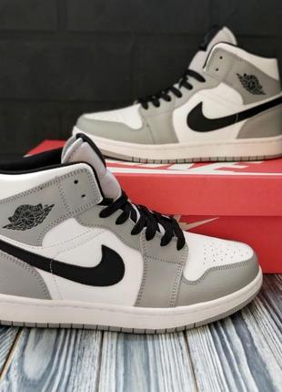 Розпродаж! nike air jordan 1 retro кросівки чоловічі шкіряні в...