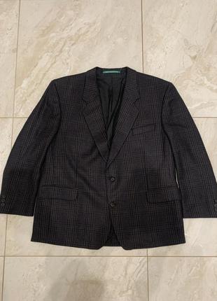 Винтажный шерстяной пиджак c&amp;a классический мужской canda ...