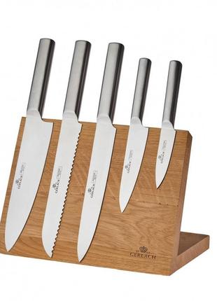 Набор из 5 кухонных ножей и подставки Gerlach Ambiente Magneti...