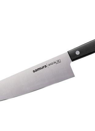 Кухонний ніж Samura Harakiri Шеф 208 мм Black (SHR-0085B)