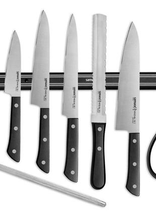 Набор кухонных ножей 8 в 1 Samura Harakiri (SHR-0280B)