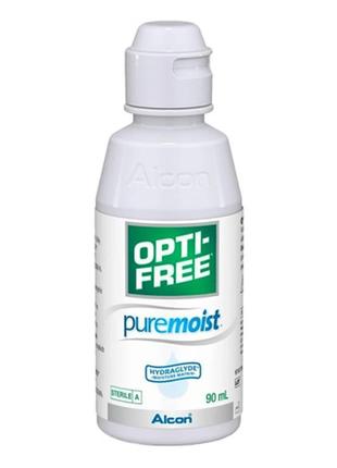 Раствор для линз alcon opti-free puremoist 90 мл, оптифри, пур...