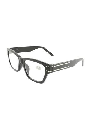 Очки пластиковая оправа respect 059, готовые очки, очки для ко...