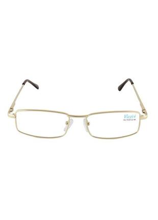 Очки металлическая оправа vizzini 868, готовые очки, очки для ...