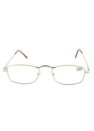 Очки металлическая оправа vizzini 8008, готовые очки, очки для...