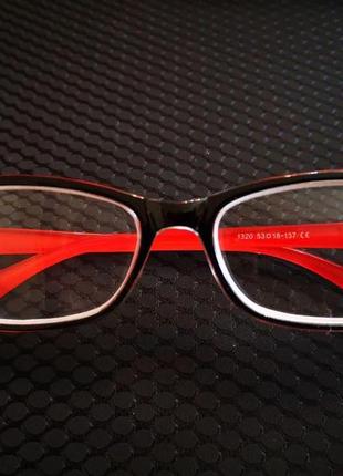 Очки для зрения  минус   -7,0  пластиковые, очки для дали 1320