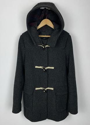 Пальто с капюшоном дафл uniqlo
