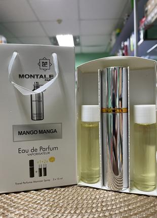 Жіночі міні парфуми Montale Mango Manga , набір 3х15 мл