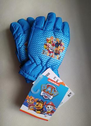 Детские теплые зимние перчатки перчатки