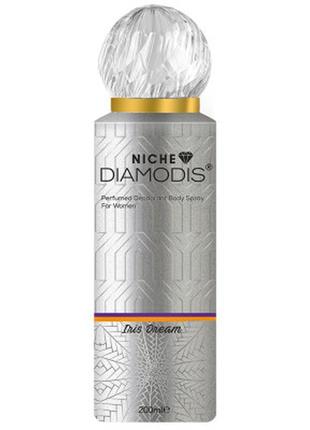 Нішевий дезодорант для жінок diamodis iris dream, 200 мл