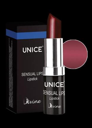 Зволожуюча помада для губ unice divine sl02, 4,2 г