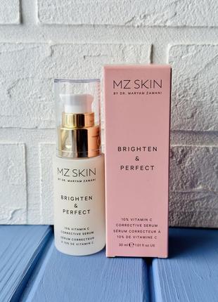 Mz skin brighten & perfect 10% vit c коригувальна сироватка дл...