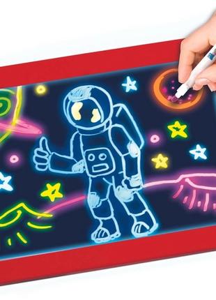 Детский планшет для рисования с подсветкой Magic Pad Deluxe, G...