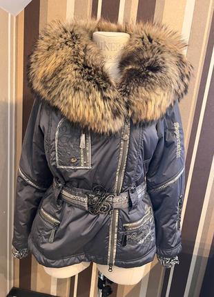 Зимний женский  лыжный костюм Sportalm куртка-40р, штаны 42р