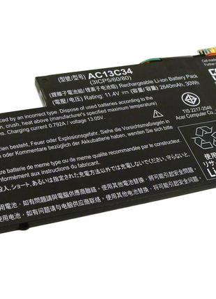 Аккумуляторная батарея для ноутбука Acer AC13C34 Aspire E3-112...