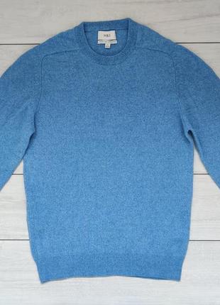 Качественный свитер с круглой горловиной шерсть мадагаскар