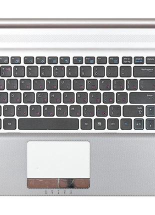 Клавиатура для ноутбука Samsung (RC520) Black, (Silver TopCase...