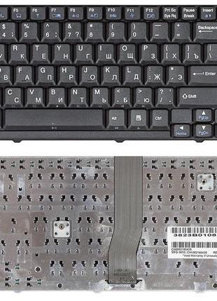 Клавіатура для ноутбука LG (LW60) Black, (Black Frame) RU