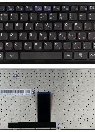 Клавіатура для ноутбука Samsung (X460) Black, (Black Frame), RU