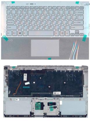 Клавіатура для ноутбука Sony Vaio (SVP11) Silver, (Silver TopC...